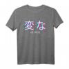 Weirdo Vaporwave Aesthetic Glitch Art Japanese Text T-Shirt  Retro Streetwear für Eboy & Egirl, Introvertierte & Japan-Liebhaber