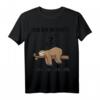 Ich bin in Rente, ich muss gar nix Faultier T-Shirt  Lustiges Ruhestand Geschenk für Männer und Frauen, Kollegen & Faultierfans