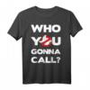 Ghostbusters Who You Gonna Call Logo T-Shirt - Officially Licensed Film Merchandise