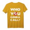 Ghostbusters Who You Gonna Call Logo T-Shirt - Officially Licensed Film Merchandise