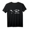 Ich und meine Follower Hai Haie Tauchen Tauch T-Shirt  Perfekt für Taucher, Taucherinnen & Tauchfans als Geschenk oder Tauch-Outfit