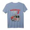 Kinder Geburtstag Feuerwehr T-Shirt  Ich bin jetzt 2 Jahre alt, lustiges Geschenk für Jungen und Mädchen zum 2. Geburtstag, Weihnachten oder Ostern