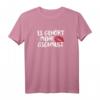 Es gehört mehr gschmust - Lustiges Party T-Shirt mit Spruch für Männer und Frauen, perfekt für Partys & Feiern