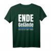 Schluss Aus Ende Vorbei - Ende Gelände Protest T-Shirt für Umweltaktivisten und Geburtstagskinder