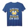 Da mir keiner das Wasser reichen kann - Lustiges Bier T-Shirt mit Spruch für Bierliebhaber und Freunde des gepflegten Zapfens