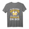 Da mir keiner das Wasser reichen kann - Lustiges Bier T-Shirt mit Spruch für Bierliebhaber und Freunde des gepflegten Zapfens