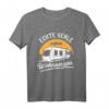 Echte Kerle ziehen Wohnwagen - Camping & Camper T-Shirt, Perfektes Geschenk für Caravaner und Wohnmobil-Fans