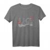 UKULELE Stammesmuster - Hibiskus - UKE-Text T-Shirt für Ukulele-Fans, Party & Konzert, perfekte Geschenkidee