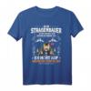 Straßenbauer Straße Baustelle Fleiß Straßenbau T-Shirt  Geschenk für Bauarbeiter, Straßenbauer & Baustellenprofis