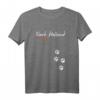 Nach Holland - was sonst, für Hundebesitzer und Hundefreunde T-Shirt  Perfektes Geschenk und Mitbringsel für Holland-Urlaub mit Hund