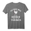 Lustiges Hühnerhalter T-Shirt mit Spruch - Perfektes Geschenk für Bauern, Tierliebhaber & Eierfans für Weihnachten & Geburtstag