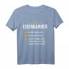 Lustiges Eisenbahner T-Shirt für Lokführer, Bahnarbeiter & Zugpersonal  Geschenkidee für Bahnmitarbeiter, Bahnfahrer & Gleisarbeiter