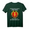 Unterschätze niemals eine Frau die in der DDR aufgewachsen ist - Lustiges Damen T-Shirt mit DDR Spruch, perfektes Geschenk für Ostdeutsche Frauen