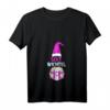 Damen Sekt Wichtel Partnerlook Familien Outfit Weihnachten T-Shirt mit V-Ausschnitt  Lustiges Wichtel Design für Heiligabend, Nikolaus & Adventskalender