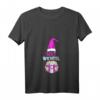 Damen Sekt Wichtel Partnerlook Familien Outfit Weihnachten T-Shirt mit V-Ausschnitt  Lustiges Wichtel Design für Heiligabend, Nikolaus & Adventskalender