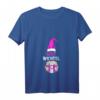 Damen Sekt Wichtel Partnerlook Familien Outfit Weihnachten T-Shirt mit V-Ausschnitt  Lustiges Wichtel Design für Heiligabend, Nikolaus & Adventskalender
