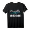 Mir reichts ich haue ab nach Schweden T-Shirt  Coole Schweden Flagge Design Geschenk für Skandinavien-Fans, Urlauber und Viking Liebhaber