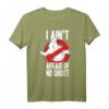 Ghostbusters I Ain't Afraid Of No Ghost Bold Text T-Shirt - Offiziell lizenziertes Fan-Produkt