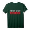 Hinten steht auch was - Lustiges Dialekt T-Shirt mit Spruch für Humorliebhaber