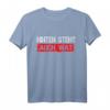 Hinten steht auch was - Lustiges Dialekt T-Shirt mit Spruch für Humorliebhaber