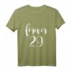 Forever 29 Lustiges 30. Geburtstag T-Shirt für Mann und Frau  Perfektes Geschenk für den runden Geburtstag