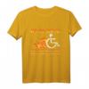 Lustiges Rollstuhl T-Shirt Ab 50 KM/H Zieht Mein Rollstuhl Nach Rechts - Humorvolles Geschenk für Rollstuhlfahrer