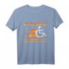 Lustiges Rollstuhl T-Shirt Ab 50 KM/H Zieht Mein Rollstuhl Nach Rechts - Humorvolles Geschenk für Rollstuhlfahrer