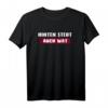 Lustiges T-Shirt mit Spruch 'hinten steht auch was watt hinten steh och wat'  Beidseitig bedruckt, Provokation für Humor und Aufmerksamkeit