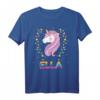 Ella T-Shirt - Personalisiertes Regenbogen-Namensshirt für Mädchen, perfektes Geschenk für Geburtstag, Weihnachten & besondere Anlässe
