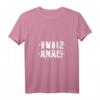 Damen Lustiges Reflex T-Shirt mit russischer Botschaft 2021  Humorvolles V-Ausschnitt Shirt mit versteckter Anal Nachricht