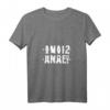 Damen Lustiges Reflex T-Shirt mit russischer Botschaft 2021  Humorvolles V-Ausschnitt Shirt mit versteckter Anal Nachricht