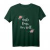 Beste Oma Der Welt T-Shirt mit Blumenmotiv - Perfektes Geschenk für Geburtstag, Muttertag & Weihnachten