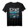Ich bin der Bräutigam / Depp Männer Junggesellenabschied T-Shirt  Lustiges Outfit für den letzten Partyabend vor der Hochzeit