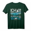 Ich bin der Bräutigam / Depp Männer Junggesellenabschied T-Shirt  Lustiges Outfit für den letzten Partyabend vor der Hochzeit