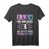 Kinder T-Shirt zum 3. Geburtstag - Bääm Ich bin jetzt 3 Spruch für Mädchen & Jungen, lustiges Geburtstagsmotiv