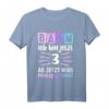 Kinder T-Shirt zum 3. Geburtstag - Bääm Ich bin jetzt 3 Spruch für Mädchen & Jungen, lustiges Geburtstagsmotiv