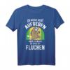 Lustiges Faultier Ich Werde Nicht Aufgeben Aber Fluchen Läufer T-Shirt  Perfektes Geschenk für Läufer, Jogger und Marathonfans