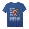 Lustiges Rentner T-Shirt mit Archäologie-Motiv - Humorvolles Geschenk für Geburtstage ab 30, 40, 50, 60, 70, 80 oder 90 Jahre