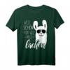 Wer schön sein will muss lachen Alpaka T-Shirt witzig  Lustiges Tierliebhaber Shirt für Büro, Geburtstag & Weihnachten