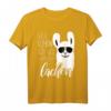 Wer schön sein will muss lachen Alpaka T-Shirt witzig  Lustiges Tierliebhaber Shirt für Büro, Geburtstag & Weihnachten