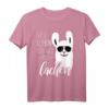 Wer schön sein will muss lachen Alpaka T-Shirt witzig  Lustiges Tierliebhaber Shirt für Büro, Geburtstag & Weihnachten