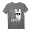 Wer schön sein will muss lachen Alpaka T-Shirt witzig  Lustiges Tierliebhaber Shirt für Büro, Geburtstag & Weihnachten