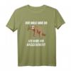 Faultier T-Shirt mit Spruch 'Der Wille war da, ich habe ihn weggeschickt'  Lustiges Geschenk für Faulenzer, Morgenmuffel und Chiller