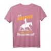 Ich bremse auch für Englischreiter - Westernreiterin T-Shirt, perfektes Geschenk für Pferdeliebhaberinnen & Reitsportfans
