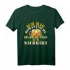 Ich mag romantische Spaziergänge zum Nachbarn T-Shirt  Lustiges Bier-Design mit Hopfenkranz für Freunde & Nachbarn
