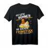 Ich liebe Hühner - Die machen Frühstück! Lustiges Hühner Eier Spruch T-Shirt für Landwirte, Hühnerhalter & Frühstücksliebhaber