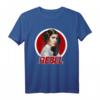 Star Wars Princess Leia Rebel Bold Text Circle Portrait T-Shirt - Offiziell Lizenzierte Fanbekleidung für Star Wars Enthusiasten