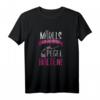 Lustiges Party T-Shirt für Frauen - Mädels egal was passiert Pegel halten Saufen Spruch, perfekt für Junggesellinnenabschied, Geburtstag & Weihnachten