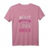 Lustiges Party T-Shirt für Frauen - Mädels egal was passiert Pegel halten Saufen Spruch, perfekt für Junggesellinnenabschied, Geburtstag & Weihnachten