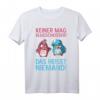 Keiner mag Klugscheißer - Lustiges Vogel Tier Cartoon Witz T-Shirt als Geschenkidee für Freunde & Familie